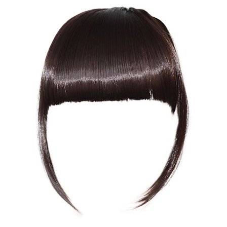Parykker Flette Hårbånd Syntetiske Pannelugg Varmebestandig Pannelugg Hårextensions for Dame