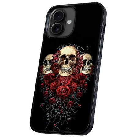 iPhone 16 Plus - Skal/Mobilskal Skulls