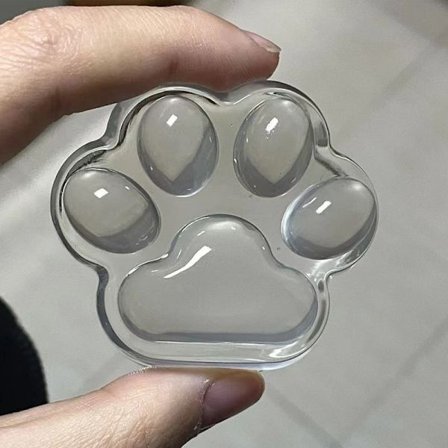 Söt gelé katt tass klämma musik Fidget Toy