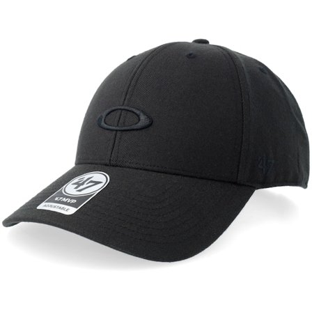 Oakley - Zwart adjustable Cap - 47 Mvp Cap Black Adjustable @ Hatstore