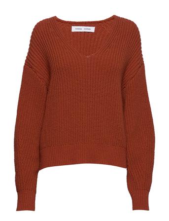 Grace V-Neck 11556 Red Samsøe Samsøe