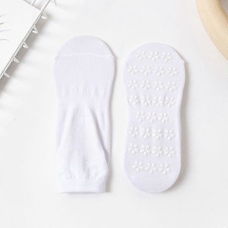 5 par Yoga Sokker Sklisikre Dame, Stoppersokker Herre, Sklisikre Sokker Dame, Yoga Sokker Sklisikre Dame hvit