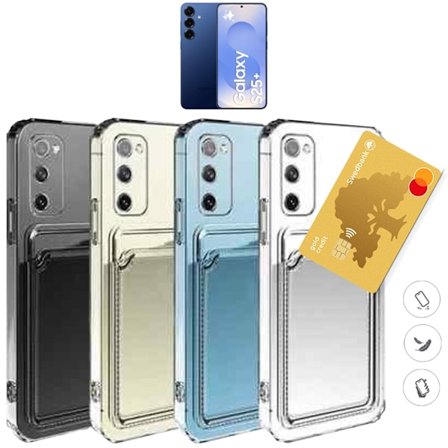 Samsung Galaxy S25 Plus cover kortholder mobilcover slot -