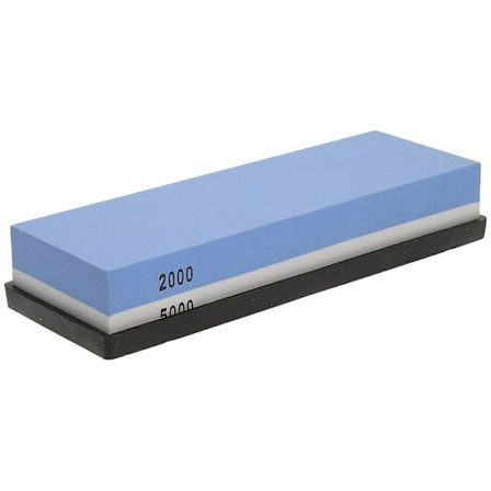 Käytännöllinen hiomakivi, kestävä hiomakivi, keittiötarvikkeet kotiin ja ravintolaan (sininen ja valkoinen)
