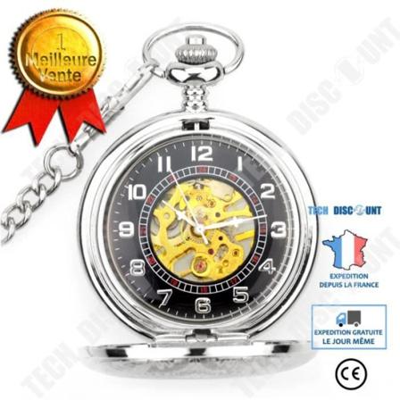 TD Hollow Carved Fick Watch Retro Flip Student Fickklocka Halsbandsklocka Roman Scale Fick Watch