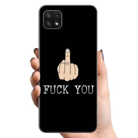 Kompatibelt Mobildeksel til Samsung Galaxy A22 5G Faen Deg