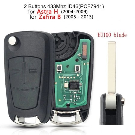 Fjärrkontroll bilnyckel Bilnyckel 2BT ASTRA H 7941 2BT ASTRA H 7941 2BT Astra H 7941
