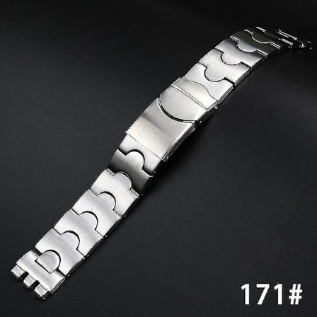 För Swatch Klocka YCS YAS YGS IRONY Stål Armbandsur för Män och Kvinnor 19MM