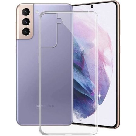 Fodral och film i härdat glas - Samsung - Galaxy S21 - Mjuk - Genomskinlig - Tecknad