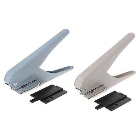 Svamp hull T-type kontor hullmaskiner papirkutter løse ark DIY skolemateriell