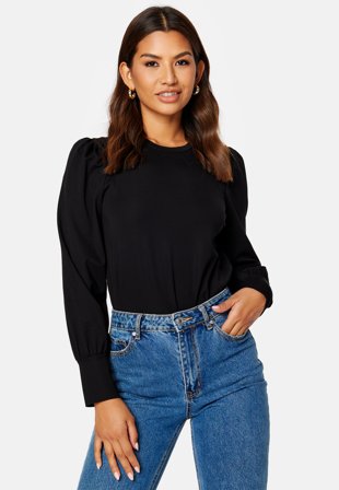 Object Collectors Item Caroline L/S Top Black Klær