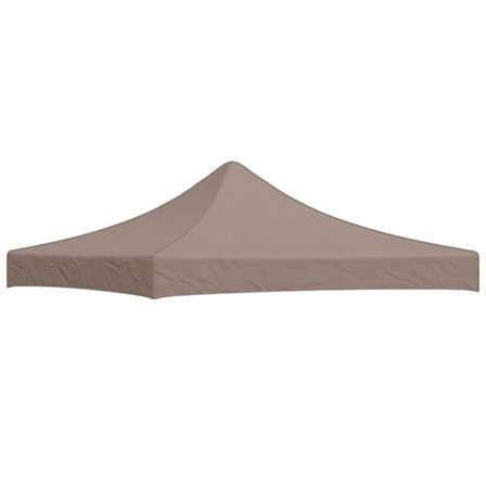 vidaXL Juhlateltan katto 3x3 m taupe 270 g/m² Taupe
