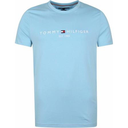Tommy Hilfiger T-Shirt with logo Blå, Herre T-shirts