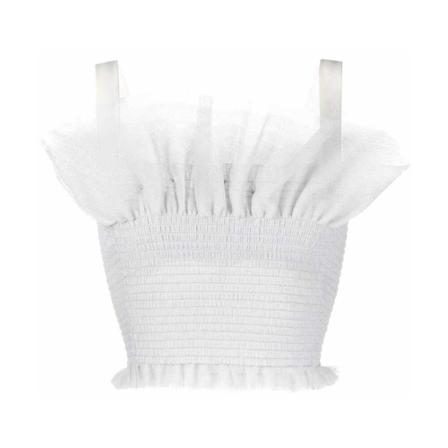 Philosophy di Lorenzo Serafini Crop top , Grijs , Dames , Maat: S
