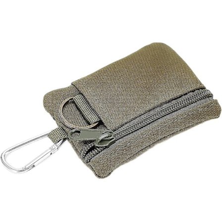 Liten Lomme, Utendørs Mini Lommebok, Bærbar Mini Nøkkelkortveske Med Karabinkrok, Liten Veske Lommebok