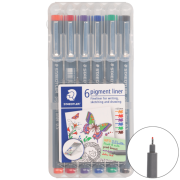 Fargepenn Pigment Liner 0,3 6P