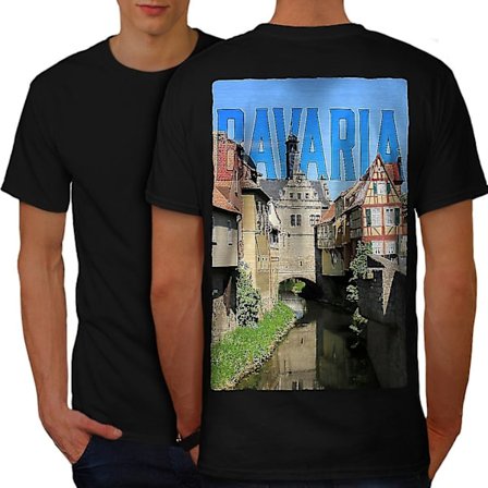 Bayern Tyskland Herr T-shirt Baksida