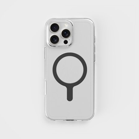 Circular Clear Phone Case with MagSafe Bundle | Get Cable for Free, iPhone 16 Pro Max