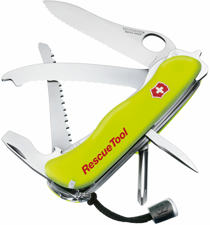 Victorinox Rescue Tool Wavy Edge Yellow - Fällknivar