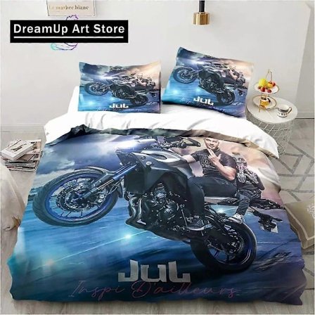 v436 Sengetøj Fashion JuL C'est Pas Des Lol Sengesæt Drenge Piger Twin Queen King Size Dynebetræk Pudebetræk Seng Drenge Voksen Soveværelse 3-delt 