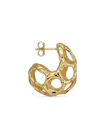 Jane Koenig | Chunky Space Earring (Pair) | ONE SIZE