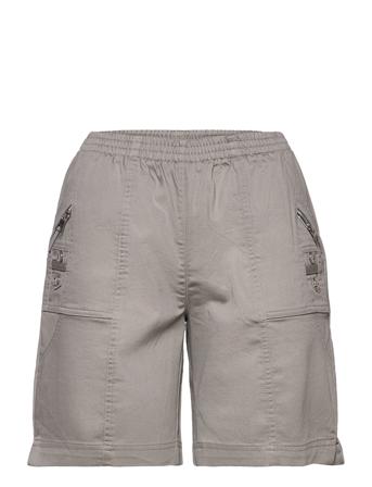 Sc-Akila Shorts Flowy Shorts/Casual Shorts Grå Soyaconcept