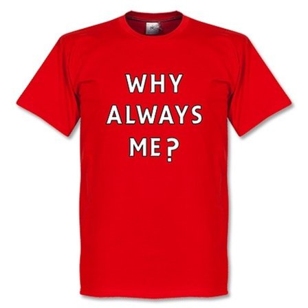 Liverpool T-shirt Balotelli Why Always Me