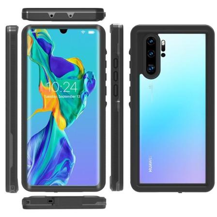Huawei P30 Pro Heltäckande Vattentät Premium Skal - 2m Transparent
