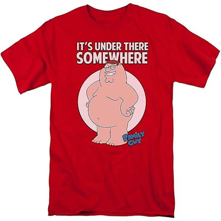 Family Guy Herr Somewhere T-shirt Röd