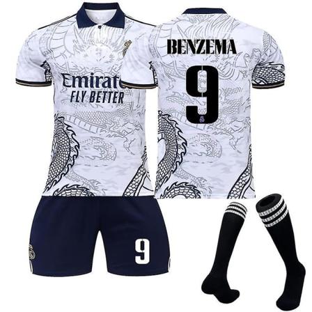 Benzema kotipaita, vieraspaita Benzema 9 vY 2223 Dragon pattern Kids 28(150160CM)