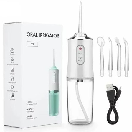 Dental Water Flosser Spotlight – Profesjonell og Bærbar Oral Irrigator