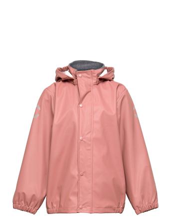 Pu Rain W. Susp. Recycled Outerwear Rainwear Rainwear Sets Rosa Mikk-Line