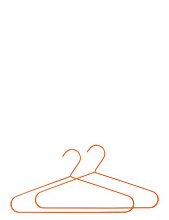 Mette Ditmer Hang-It Hanger - Orange - ONE SIZE