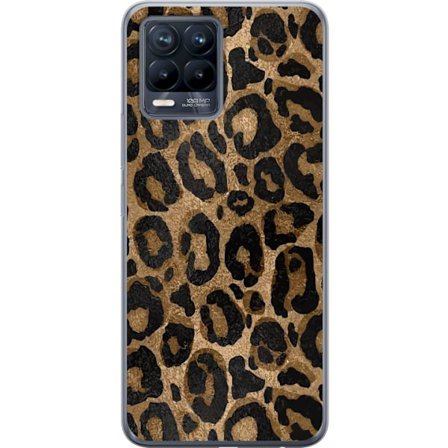 Kompatibelt Mobilskal till Realme Realme 8 Leopard Luxe