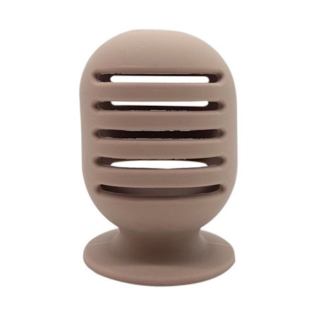 Skönhet Ägg Förvaringslåda Powder Puff Hållare BRUN