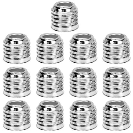 15 stk. Lyspære Adapter E14 Fatning Til E27 Fatning Konverteringsadapter