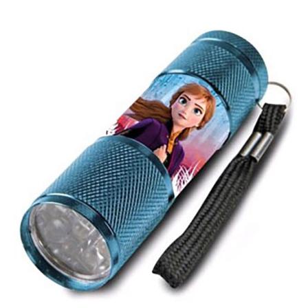 Vn Disney Frost Frozen Alu Elsa Anna Ficklampa Led 9cm Blue