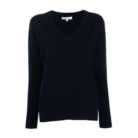 Vince, Sweater Blauw, Dames, Maat:XS