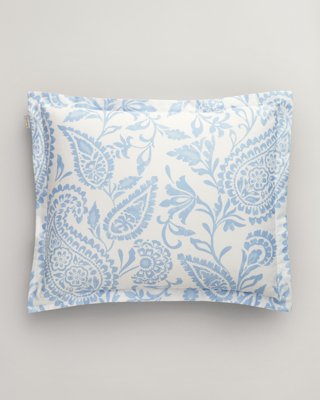 GANT - Putetrekk med paisleymønster 50x70cm fresh blue