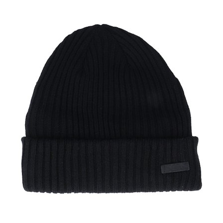 Barts - Black cuff Beanie - Wilbert Turnup Black Cuff @ Hatstore