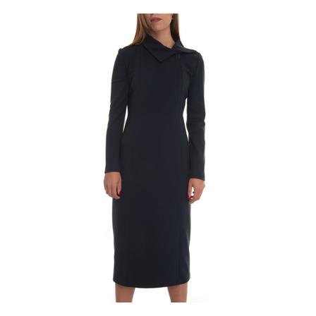 Emporio Armani, Midi dress Zwart, Dames, Maat:S,Polyamide