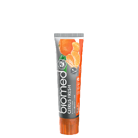Biomed Tandkräm Citrus Fresh 100 g zink