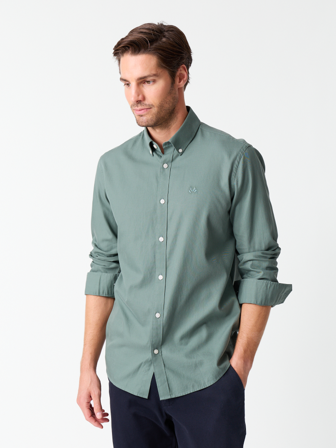 Jean Paul - Christopher skjorte - Regular fit - Herre - Grønn - Skjorter - XL