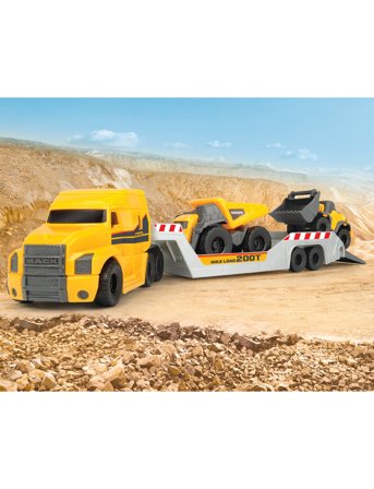 Dickie Toys Mack/Volvo Micro Builder Truck - Multi/patterned - ONE SIZE