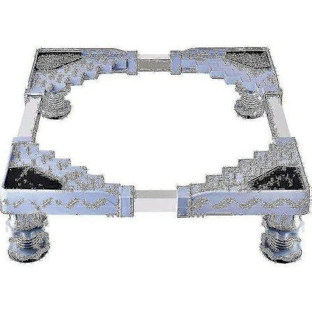 Sockel för tvättmaskin, kylskåp och torktumlare, justerbar från 50–66 cm