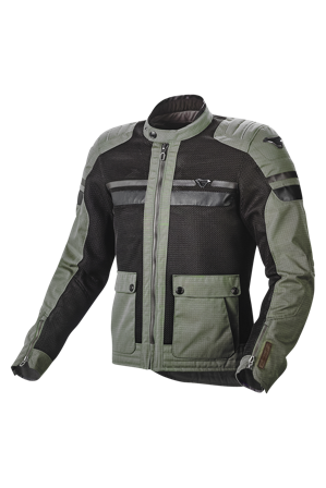 Macna Fluent Motorcycle Jacket Green L