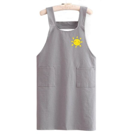 Keittiöesiliinat aikuisten vyötäröesiliinat GRAY