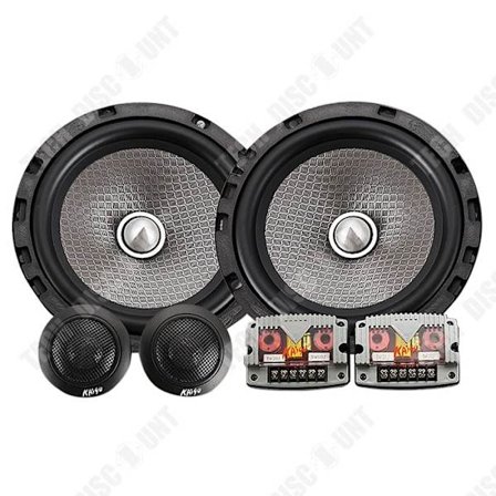 TD bilhögtalarsats modifiering 6,5 tums högtalare bilhögtalarsats diskant mellanregister subwoofer