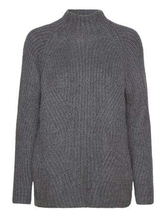 Barmen Rib Knit Sweater Grey Tamaris Apparel