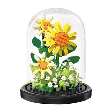 LED Ljusslinga DIY Leksaker Gåva Till Flickvän Kompatibel Med Eviga Blommor Med Ljus Krukväxt V1